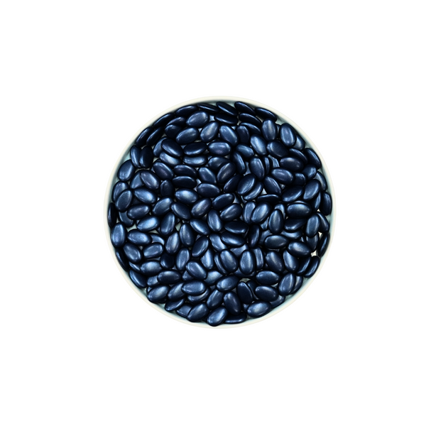 Pearly Navy Oval Chocolate