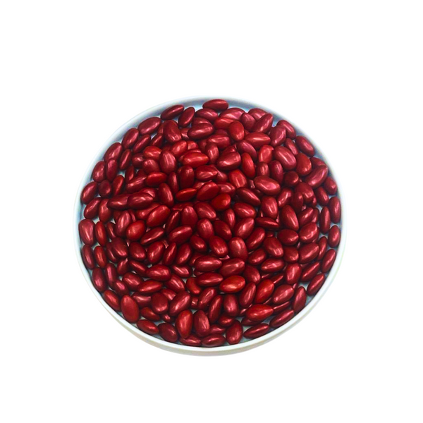Pearly Burgundy Sugar Coated Almonds-1kg