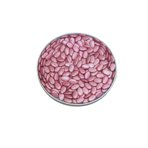 Pearly Light Pink Oval Chocolate